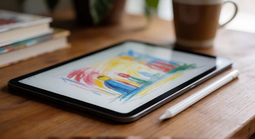 que es mejor ordenador o ipad, iPad con lápiz digital para dibujo y apuntes