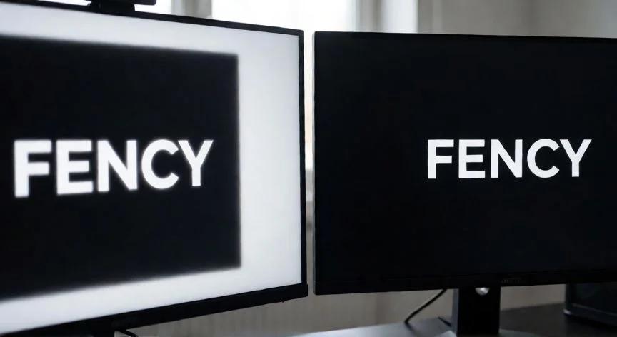 Comparativa visual de contraste entre paneles IPS y OLED en un monitor de juego