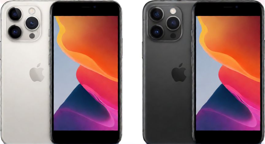 que es mejor que iphone, Comparativa visual entre un iPhone y un smartphone Android de gama alta