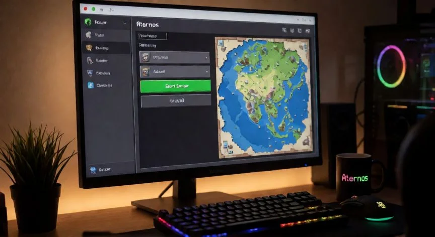 ¿Qué es Minecraft Aternos?