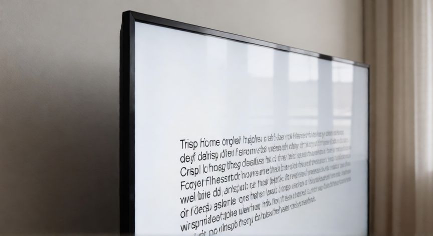 que es tecnología 4k en televisores, Vista lateral de una television ultrahd con panel fino y pantalla nitida