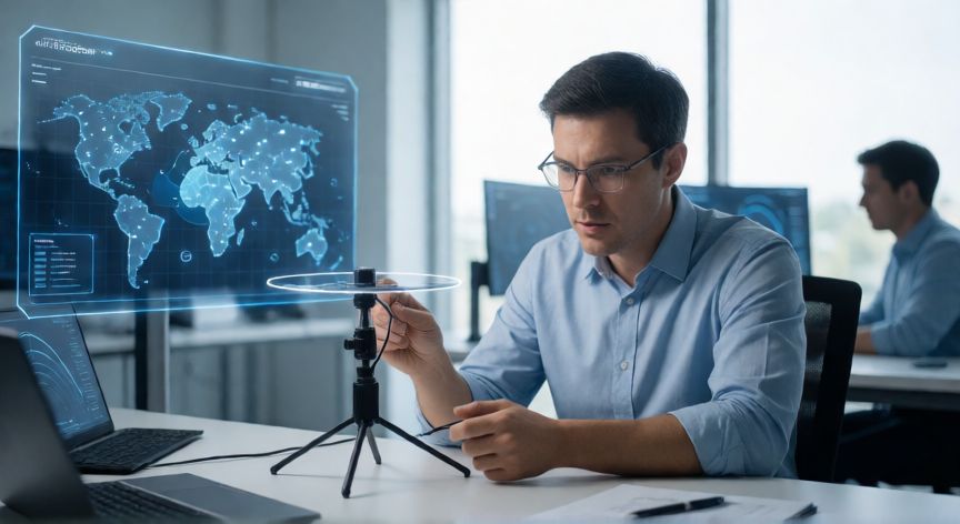 que es tecnologia 6g, laboratorio de investigación de tecnología 6G con antena prototipo
