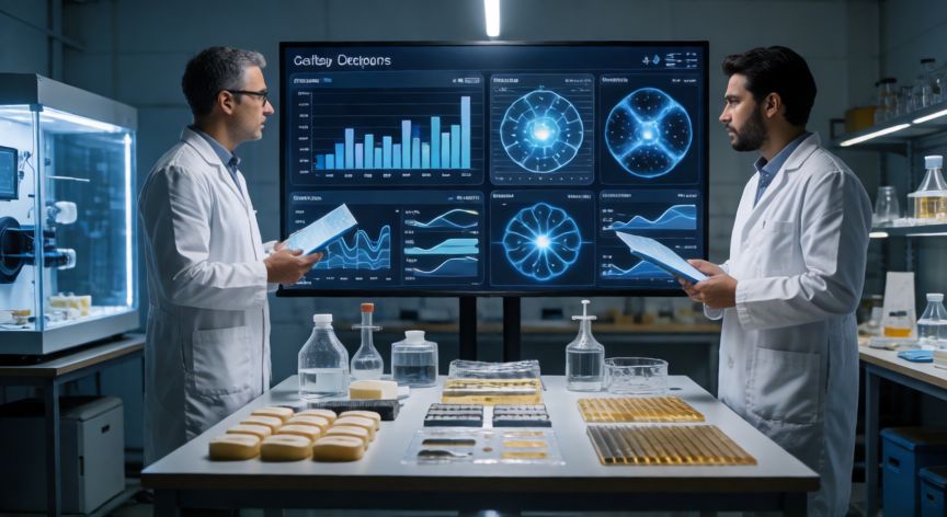 que es tecnología de vanguardia, Laboratorio de innovación con investigadores trabajando en tecnología avanzada