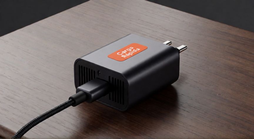 que es tecnología quick charge, Cargador y cable compatibles con carga rápida Quick Charge