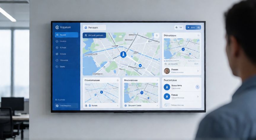 que es tecnologia wizsense, Panel de monitorización de presencia y seguridad con tecnología WizSense