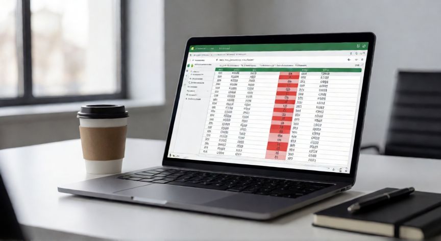 que formula puedo usar en excel para buscar datos repetidos, Hojá de cálculo de Excel mostrando celdas con datos repetidos resaltadas en rojo