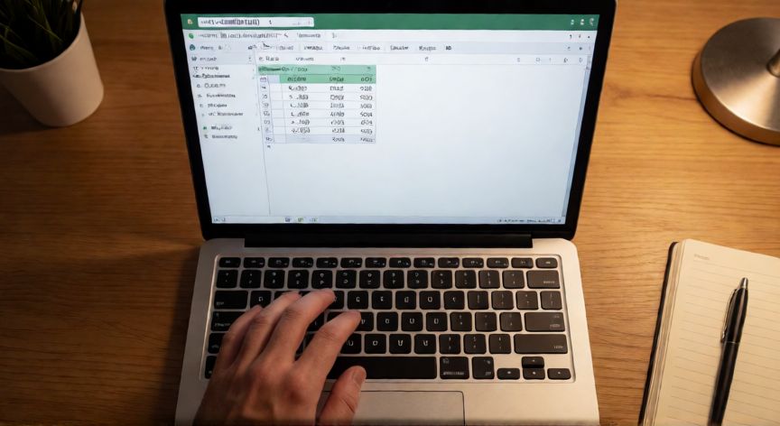que formula se usa para restar en excel, Personas usando Excel con la fórmula de resta sobre un rango de celdas