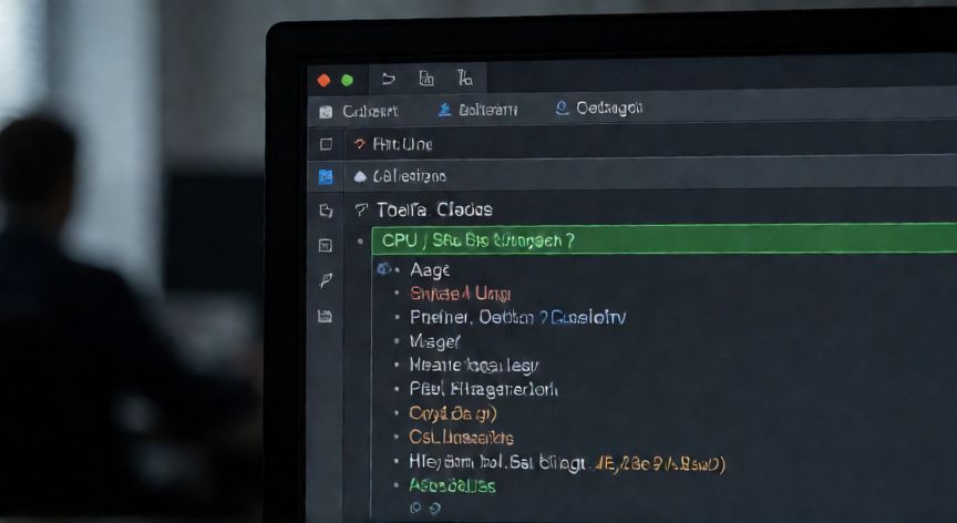 que hacer si mi ordenador va muy lento, Ventana del gestor de tareas mostrando alto consumo de CPU en el ordenador