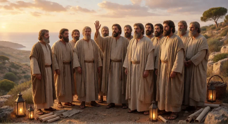¿Qué hicieron los 12 discípulos de Jesús después de su resurrección?