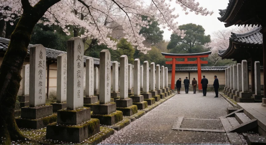 que hicieron los 47 ronin, Cementerio de los 47 ronin en el templo Sengakuji, Tokio
