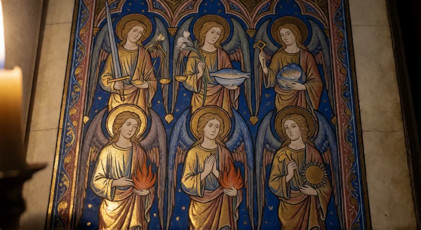 Qué hicieron los siete arcángeles según la tradición religiosa