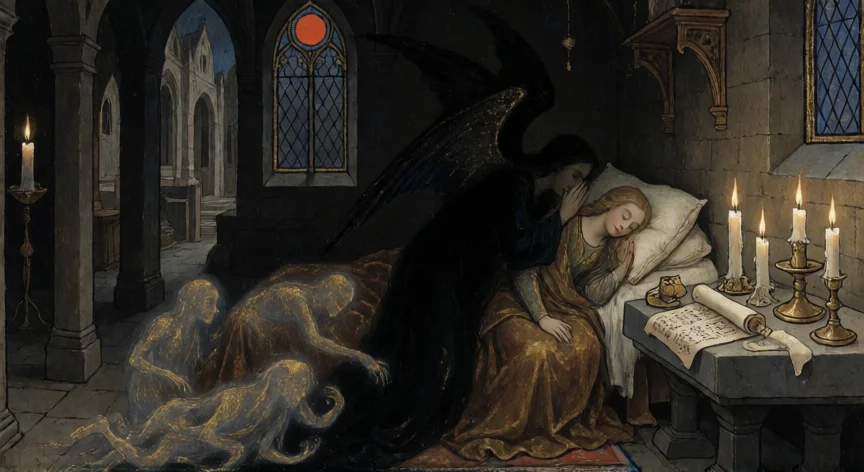que hicieron los angeles caidos en la tierra, Espíritu de ángel caído poseyendo a un humano según la demonología medieval