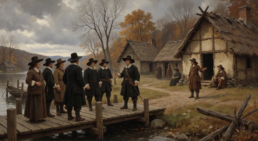 Qué hicieron los colonos ingleses con los nativos americanos