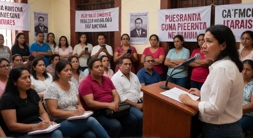 que hicieron los congresales luego de decir si queremos, Foro regional donde los congresales presentan borradores a la ciudadanía