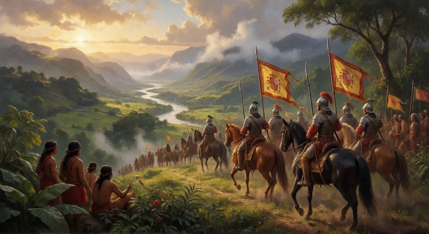 Qué hicieron los españoles en Colombia: conquista, colonización y legado