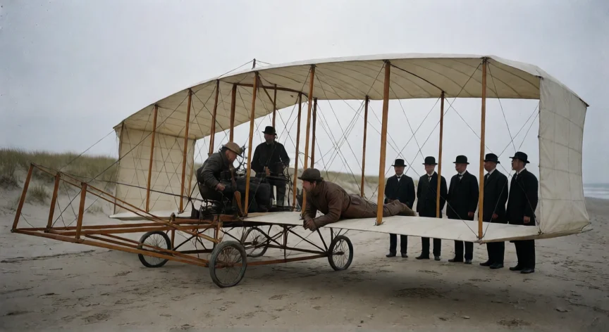 Lo que hicieron los hermanos Wright en 1903: el primer vuelo tripulado de la humanidad