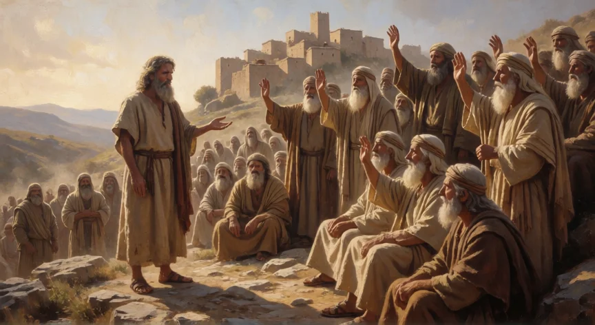 que hicieron los hijos de samuel en la biblia, Los ancianos de Israel piden a Samuel que les nombre un rey tras la corrupción de sus hijos