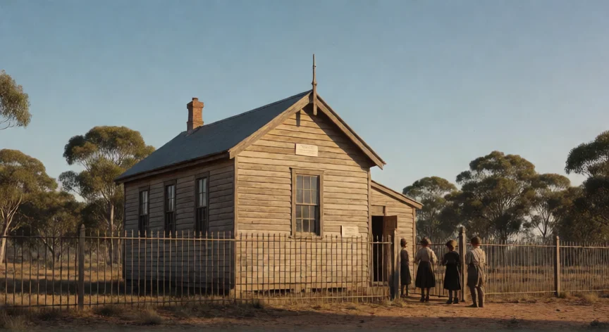 que hicieron los ingleses con los indígenas, Escuela residencial australiana de las Generaciones Robadas, paisaje del outback