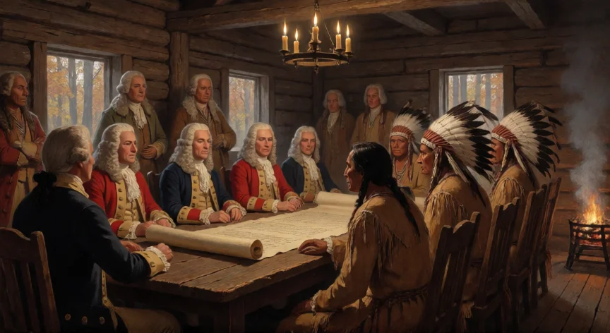Lo que hicieron los británicos con los nativos americanos