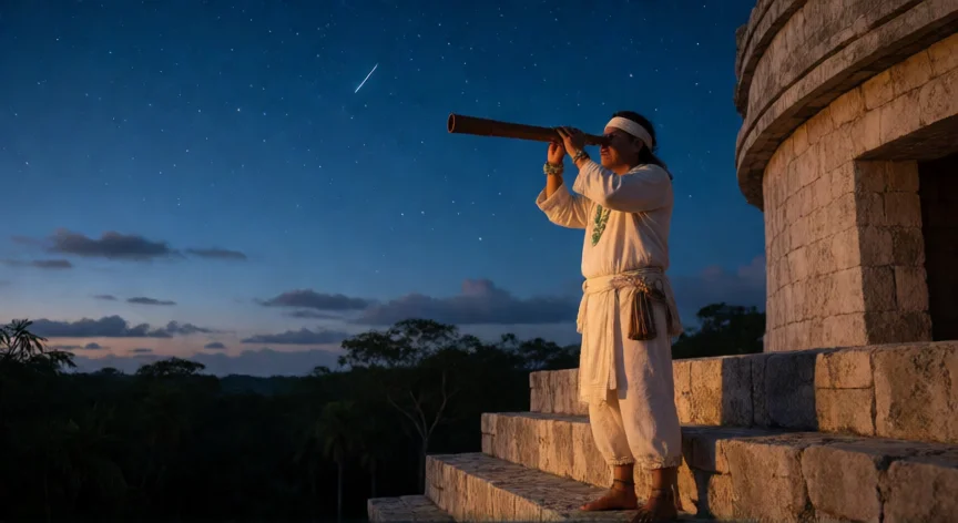 Qué hicieron los mayas para comprender el universo