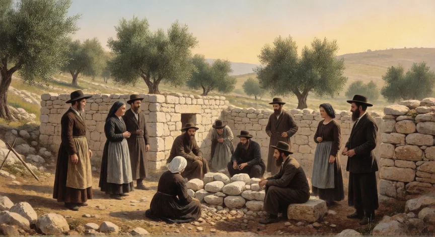 que hicieron los sionistas, Colonia agrícola judía en la Galilea durante la Primera Aliyah, finales del siglo XIX