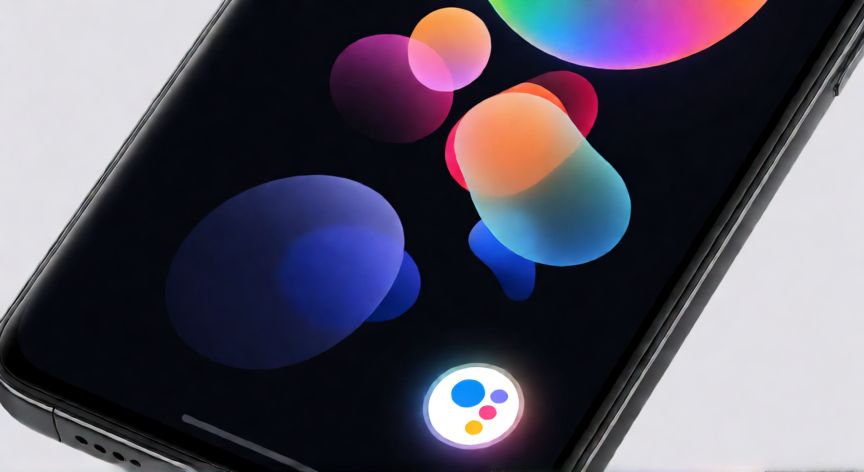que incluye android 16, Pantalla de un móvil Android mostrando la nueva interfaz Material You con elementos de IA