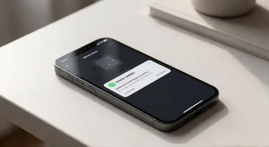 que iphone aun recibe actualizaciones, iPhone mostrando notificación de actualización de software