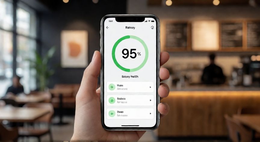 que iphone barato comprar, Comprobando el estado de la batería de un iPhone antes de la compra
