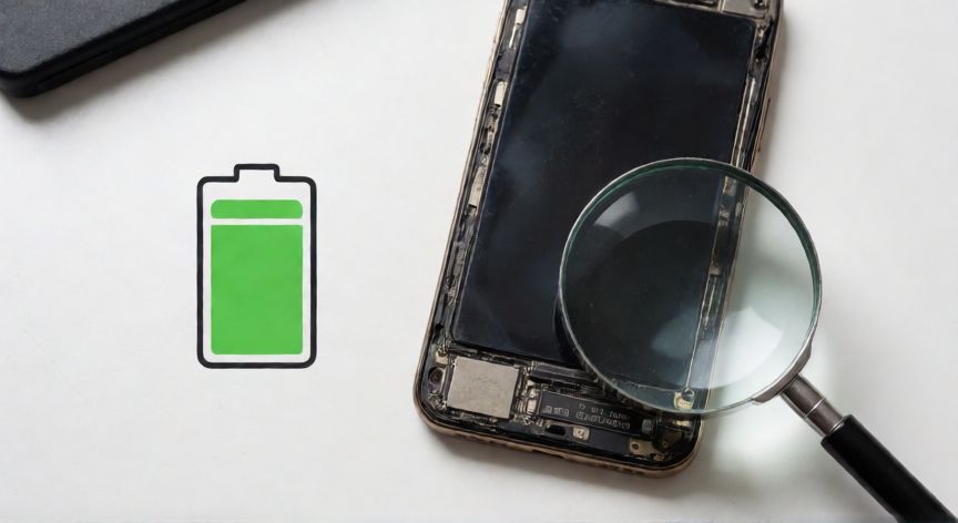 que iphone de segunda mano comprar en 2026, Inspección de salud de batería y autenticidad de un iPhone usado