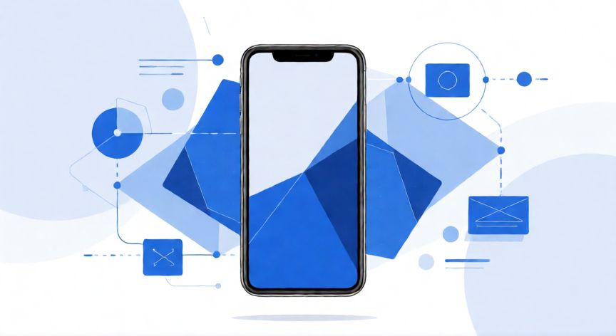 que iphone es imei, Ilustración conceptual del desarrollo y diseño del iPhone