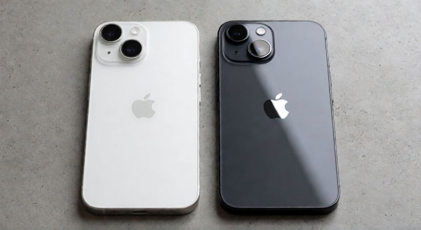 que iphone le dura mas la carga, Comparativa de tamaño entre iPhone 15 y iPhone 14