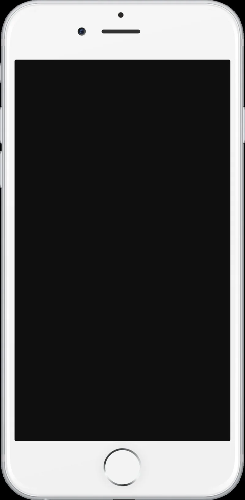 que iphone no es resistente al agua, iPhone 6 plateado visto de frente, sin certificación de estanqueidad