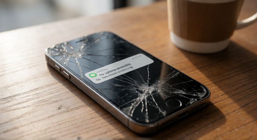 que iphone no se actualiza, iPhone antiguo mostrando falta de actualizaciones