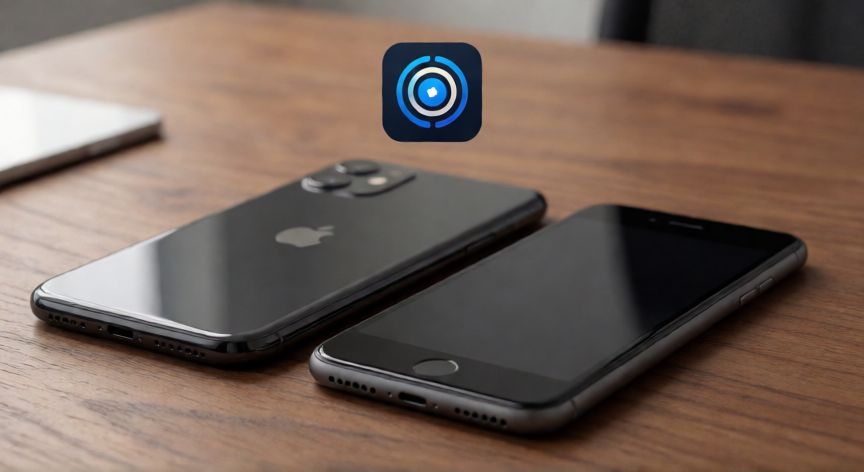 que iphone queda obsoleto 2026, iPhone 11 y SE de segunda generación sobre un escritorio