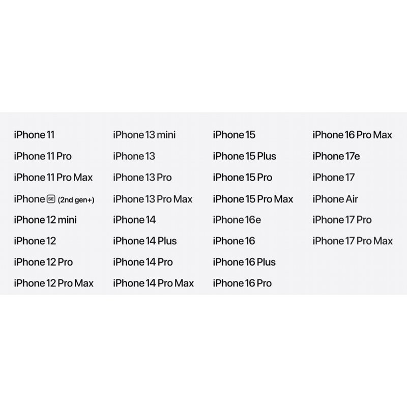 que iphone recibiran ios 27, Lista completa de modelos de iPhone compatibles con iOS 27, desde el iPhone 11 hasta el iPhone 17 Pro Max