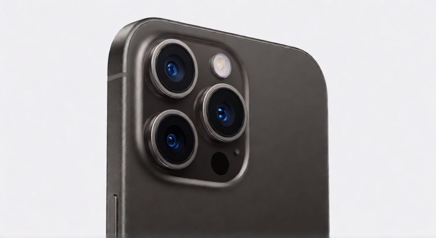 que iphone tengo, Parte trasera del iPhone con módulo de cámaras