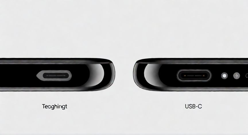 que iphone usa cargador tipo c, Comparación técnica entre el puerto Lightning y el puerto USB-C