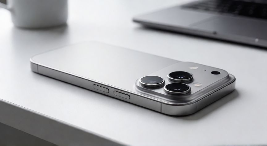 Concepto del iPhone 17 Pro con triple cámara trasera