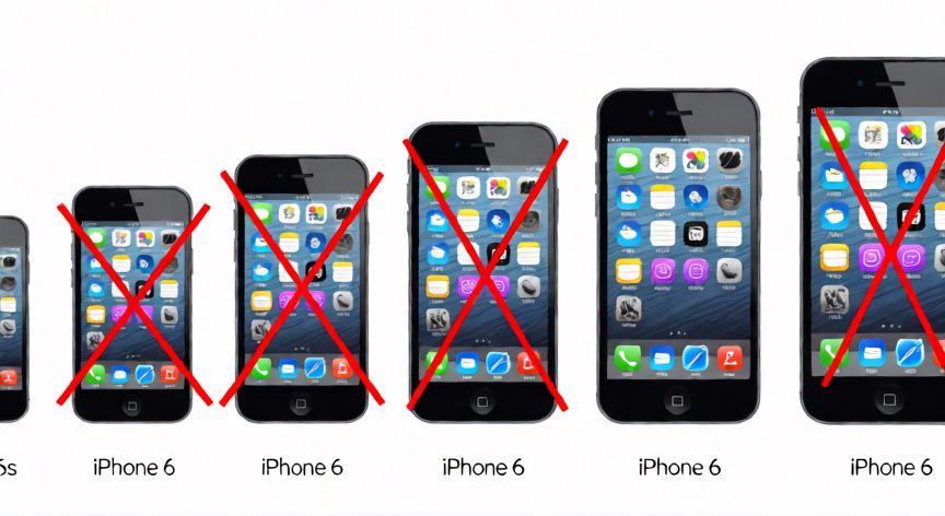 que iphone ya no tiene actualizaciones, Línea de tiempo gráfica mostrando iPhones sin soporte de software