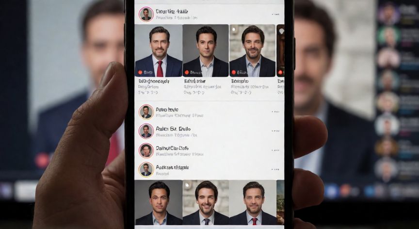 que ocurrio con agostina vega, Pantalla de un teléfono móvil mostrando una línea de tiempo de redes sociales