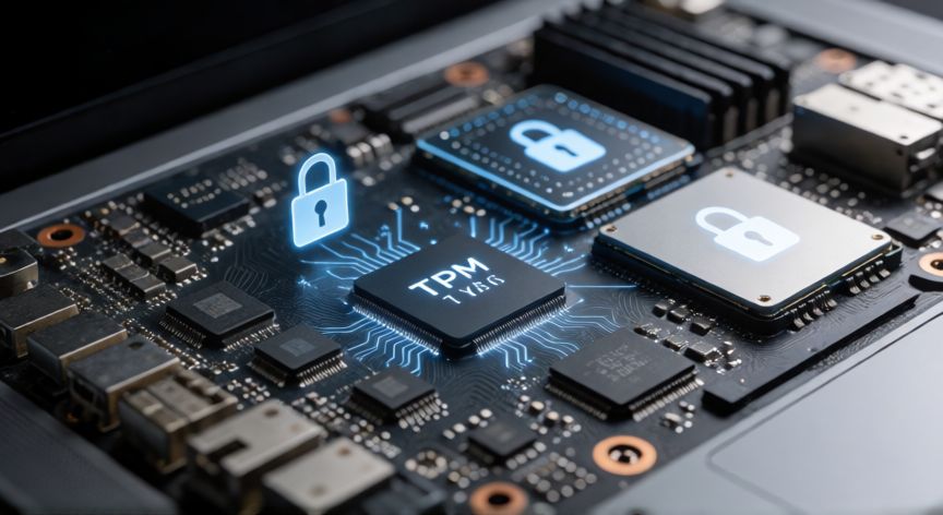que ocurrio con blessd, Chip TPM2 y almacenamiento cifrado en una placa base moderna
