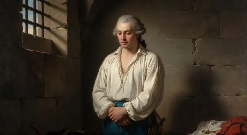 Luis XVI en prisión durante la Revolución Francesa