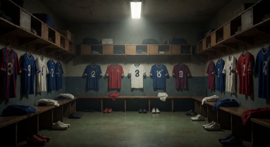 que ocurrio con frank suarez, Vestuario vacío evocando la historia de un gran entrenador