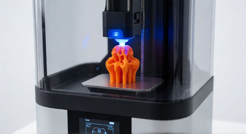 que ocurrio con kodak, Impresión 3D industrial moderna en un laboratorio