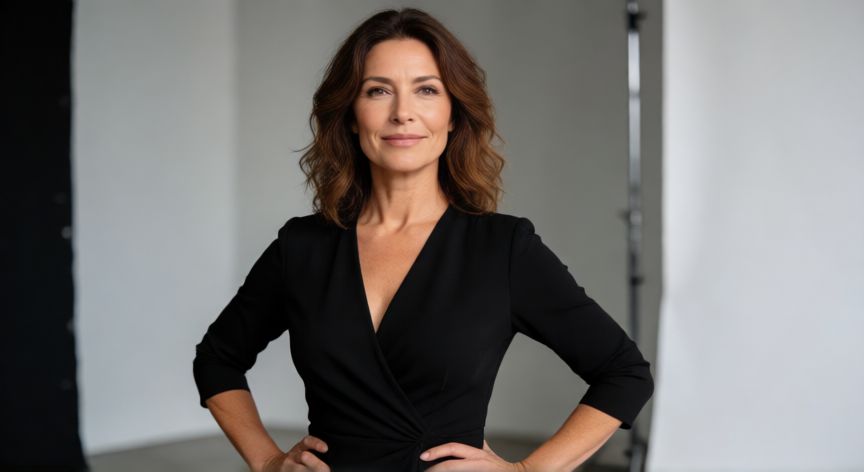 que ocurrio con natalia duco, Retrato profesional de la actriz Natalia Duco sonriendo