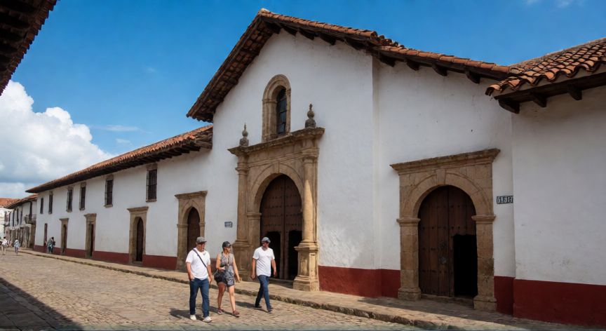 qué ocurrió con panamá la vieja, Iglesia colonial restaurada en Panamá la Vieja con visitantes