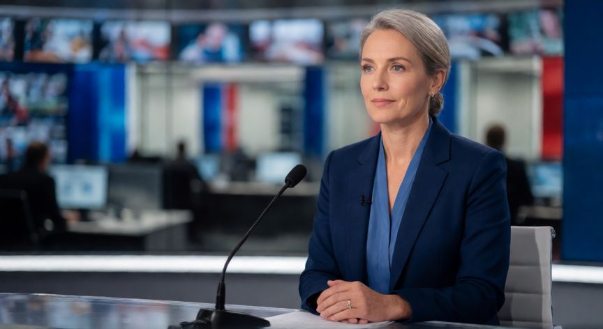 qué ocurrió con vilma palma calle, Vilma Palma Calle en un set de noticias de televisión