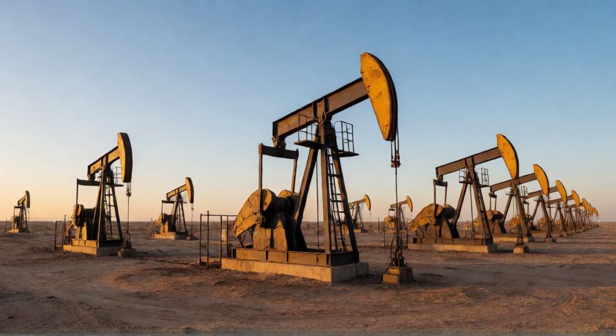 que ocurrio con ypf, Bomba de extracción de petróleo en el desierto de Vaca Muerta