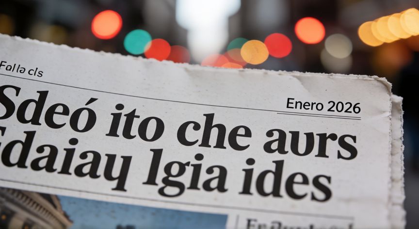 que ocurrio con yu menglong, Titular de periódico marcando la fecha límite de enero de 2026
