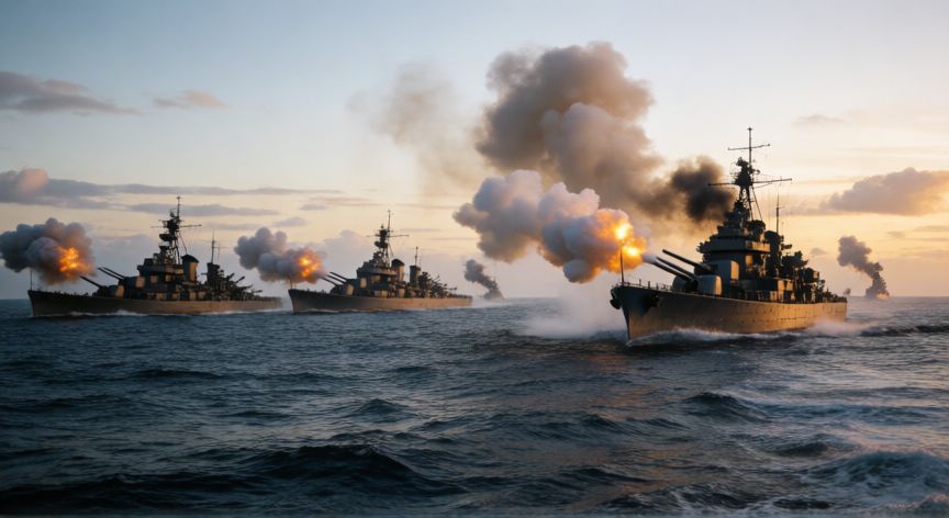 que ocurrió el 03 de enero, Batalla naval histórica en el Pacífico durante la Segunda Guerra Mundial al amanecer
